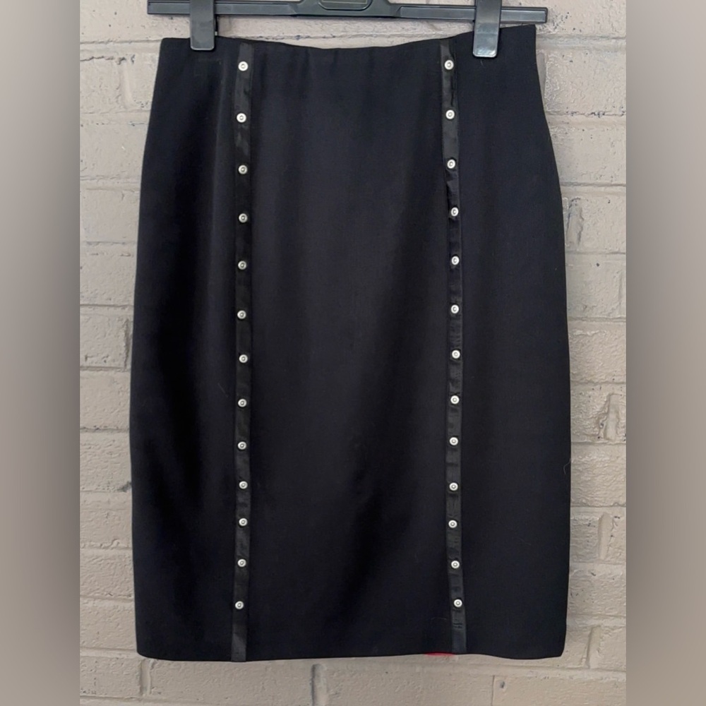 Victor Costa Vintage Black Skirt 12 ( runs small )